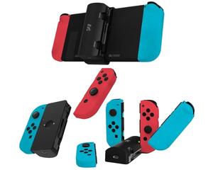 Remotto Enerjoy Go - Chargeur Portable pour Nintendo Switch & OLED - Batterie Externe 3 en 1 : Charge sans Fil, Mode télécommande et Mode Base de Charge Joy-Cons - Accessoires Switch