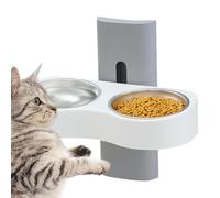 Removable Dog Bowls | Height Adjustable Feeding Bowls | Double Feeding Bowls for Pets | Adjustable Pet Bowl Stand | Dog Water Bowls Space Saving and Travel Friendly for Neck Protection