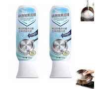 Remove Black Stain Remover For Pots & Pans,Remove Old Pot Black Stain Removal& Polishing,Powerful Grease And Grime Cleaner,Easy BlackStain Removal for Cookware, No Damage To Pots & Pans