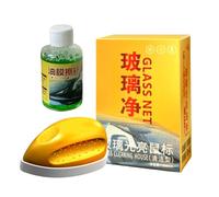 Remover de film d'huile : nettoyant pour vitres, liquide de nettoyage de pare-brise | Solution de film d'huile de pare-brise de 5 x 10 cm, dissolvant pour vitres de pare-brise, lim