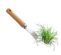 Remover pour racines en acier inoxydable inoxydable, mauvaises herbes, outil de jardin en acier inoxydable avec fonction de dessin réutilisable pour litières, parterres de fleurs et entrées