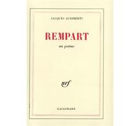 Rempart - Un poème - Jacques Audiberti - Gallimard - Livre