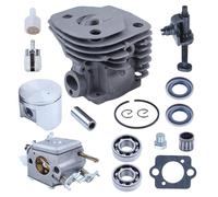 remplaçants Ventilation de réservoir de carburateur de roulement de Piston de cylindre de 47mm for la tronçonneuse professionnelle Hus357XP 357XP 359