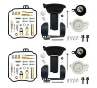 Remplace carburateur Kits De Réparation Carburateur pour Yamaha Dragstar XVS400 DS400, Kit À Flotteur, Diaphragme Dépression, Pièces Rechange pour Carburetor kit de réparation(Ensemble 11)