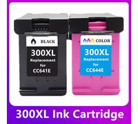 remplacement 300XL Cartouches D'encre pour HP 300 pour HP300 XL Deskjet F4280 F4580 D2560 D2660 D5560 L'envie 100 110 120 Photosmart C4680 - Type 1bk and 1color