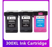 remplacement 300XL Cartouches D'encre pour HP 300 pour HP300 XL Deskjet F4280 F4580 D2560 D2660 D5560 L'envie 100 110 120 Photosmart C4680 - Type 2bk and 1color