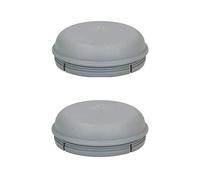 Remplacement 76mm poussière Couvercle Chapeau moyeu Tambour IFOR W remorque x2