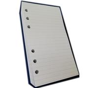 Remplacement À Lignes 7 Mm. Format Personal Avec 6 Trous, 95 X 171 Mm, 200 Feuilles (400 Faces) 120 G/M².[Z945]