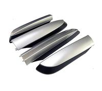 Remplacement ABS Toit Barre Rail Fin Protection Couverture Shell 4 PC Fit for Toyota RAV4 XA40 2013 2014 2015 2016 2017 2018 Accessoires
