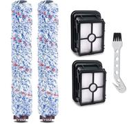 Remplacement Accessoires pour BISSELL Crosswave 17132 et 2225N Series,2 Brosse Rouleau MultiSurface 2 Filtres 1 Brosser
