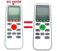 REMPLACEMENT AIRTON TÉLÉCOMMANDE CLIMATISEUR DC INVERTER TAC 12CHSA/ZI REF: 405597 TAC 18CHSA/ZI REF: 405598 TAC 09CHSA/ZI 406426