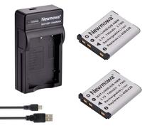 Remplacement Batterie Li-42B (2) et Chargeur USB Portable Kit pour Olympus Li-42B,Li-40B et Olympus Stylus 1040,1050W,1060,1070,1200,7000,7010,7020,7030,7040