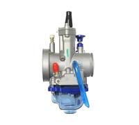 Remplacement Bol De Couvercle Transparent Bleu Pour Carburateur Moto 2T 4T, Pour Jet Puissant YZ85 Pour PWK 24mm 26mm 28mm 30mm 32mm 34mm(26mm)