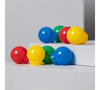Remplacement Boules Pour Guirlande Multicolore 8 Unités Multicolore