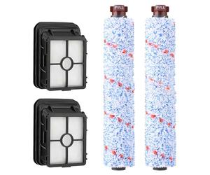 Remplacement Brosse Rouleau pour Bissell,Remplacement Filtres pour Bissell,Accessoires de Nettoyage pour Bissell Crosswave 17132 et 2225N Series