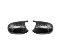 Remplacement Cache Rétroviseur Pour BMW E90 E91 E92 E93 E81 E87 E82 E88 3 1 Series Fibre De Carbone/Noir/Apparence Carbone Forgé Gauche Et Droite Coque Rétroviseur(Forged Carbon Look)