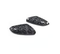 Remplacement Capuchons Rétroviseur À Aile Pour Civic 2016 2017 2018 2019 2020 Le Regard Noir Brillant/Fibre De Carbone/A Forgé La Fibre De Carbone Gauche Et Droite Coque(Forged carbon fiber)