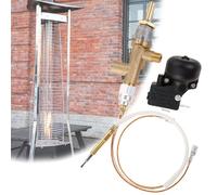Remplacement Chauffage Terrasse, Pièces Réparation Pour Chauffage Terrasse Au Gaz Kits Thermocouple Et Pare-Flamme Kit Sécurité Pour Interrupteur Décharge Capteur Thermocouple Anti-Décharge