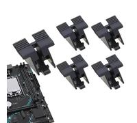 Remplacement Clip De Fixation Socket Slot Carte, Équipement Professionnel pour Carte Mère De Bureau, Alimentation Socket PCIe X16 Stable, Partie De Réparation Ordinateur Durable, Protection