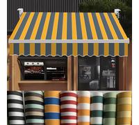 Remplacement commercial pour les stores de terrasse pour les cadres d'auvent de 8,2' 10' 11,5' 13' 15' 16,4', auvent extérieur universel en vinyle résistant aux intempéries robuste pour le marché des