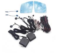 Remplacement Compatible Avec Benz Pour Classe ML W166 2010-2015 Rétroviseur Latéral Avec Lentille En Verre Et Système De Détection D'angle Mort OEM : A1668100419