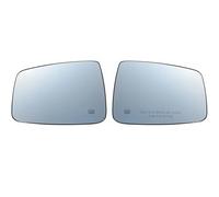 Remplacement Compatible Avec Dodge Pour RAM 2500 2012-2018 Lentille De Miroir Voiture Surface Rétroviseur Inversée Verre Chauffant 68050299AA 68050298AA
