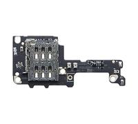 Remplacement compatible avec OnePlus Nord 2T 5G CPH2399 CPH2401 SUB PCB BOARD SIM READER logement lecteur carte TRAY slot card reader contacts Sim + micro micro