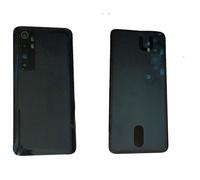 Remplacement compatible avec Xiaomi Mi Note 10 Lite M2002F4LG M1910F4G Cache batterie verre arrière arrière coque arrière + lentille ring back camera appareil photo avec cadre + autocollant double