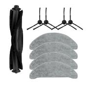 Remplacement compatible avec Xiaomi Roidmi Eve Plus SDJ01RM Brosse latérale principale Filtre Hepa Mop Sac à poussière Aspirateur Accessoire for appareil ménager (Color : Set 2)