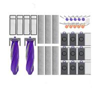 Remplacement, Compatible For Narwal Flow, Accessoires D'aspirateur, Rouleau Principal, Brosse Latérale, Filtre Hepa, Tampons En Tissu, Sac À Poussière, Pièce De Rechange(Gray)