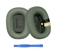 Remplacement Coussinets d'oreille pour AirPods Max Casque par MMOBIEL - Premium - Memory Foam et Mesh Fabric Coussinet Casque avec Couche de Silicone - Coussinets de Rechange - Vert