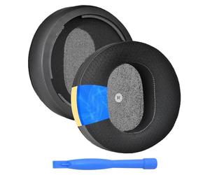Remplacement Coussinets d'oreille pour Audeze Maxwell Casque par MMOBIEL - Gel Réfrigérant Coussinet - Coussinets de Rechange - Noir