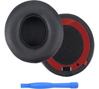 Remplacement Coussinets D'Oreille Pour Beats Solo 4 Wireless Casque Par - Memory Foam Et Protein Pu Coussinet Casque Coussinets De Rechange Noir[CAS6216315]