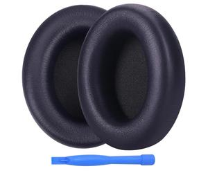 Remplacement Coussinets d'oreille pour Beats Studio Pro Wireless Noise Cancelling Casque par MMOBIEL - Memory Foam et Protein PU Coussinet Casque - Coussinets de Rechange - Bleu