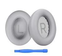 Remplacement Coussinets d'oreille pour Bose NC700 / Bose 700 Noise Cancelling Casque par MMOBIEL - Memory Foam et Protein PU Coussinet Casque - Coussinets de Rechange - Gris Clair