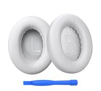Remplacement Coussinets d'oreille pour Bose NC700 / Bose 700 Noise Cancelling Casque par MMOBIEL - Memory Foam et Protein PU Coussinet Casque - Coussinets de Rechange - Blanc