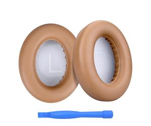 Remplacement Coussinets d'oreille pour Bose NC700 / Bose 700 Noise Cancelling Casque par MMOBIEL - Memory Foam et Protein PU Coussinet Casque - Coussinets de Rechange - Khaki
