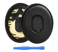Remplacement Coussinets d'oreille pour Bose QuietComfort QC3 / OE1 on-Ear Casque par MMOBIEL - Memory Foam et Protein PU Coussinet Casque de Rechange - Noir