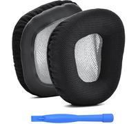 Remplacement Coussinets d'oreille pour Corsair Void Elite Wireless/Pro/SE/Surround/Elite/Void,Wired & Wireless RGB Gaming Casque par -Coussinets de Rechange-Gris