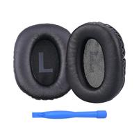 Remplacement Coussinets d'oreille pour Logitech G Pro, G Pro X, G Pro X 2, G Pro X SE Casque par MMOBIEL - Memory Foam et Protein PU Coussinet Casque - Coussinets de Rechange - Noir