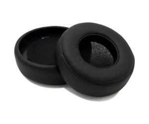 Remplacement Coussinets d'oreille pour Monster Beats by Dr. Dre Pro Detox Casque par MMOBIEL - Memory Foam et Protein PU Coussinets Casque de Rechange - Noir