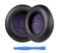 Remplacement Coussinets d'oreille pour Plantronics BackBeat Pro 1 Casque par MMOBIEL - Protein PU Coussinet Casque - Coussinets de Rechange - Noir