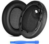 Remplacement Coussinets d'oreille pour Sony WH-1000XM4 Noise Cancelling Casque par - Memory Foam et Protein PU Casque - Noise Isolation Coussinets de Rechange - Noir