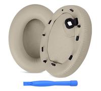 Remplacement Coussinets d'oreille pour Sony WH-1000XM4 Noise Cancelling Casque par MMOBIEL - Memory Foam et Protein PU Coussinet Casque - Coussinets de Rechange - Argent
