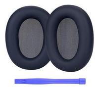 Remplacement Coussinets d'oreille pour Sony WH-1000XM6 Noise Cancelling Casque Memory Foam Protein PU Coussinet Casque pour Sony WH 1000XM6 Bleu