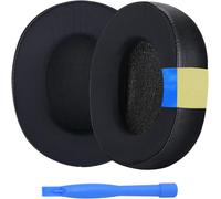 Remplacement Coussinets d'oreille pour Steel Series Arctis 1/3 / 5/7 / 9 / Pro & Prime Wireless Casque etc. par - Gel Réfrigérant Coussinet - Noir