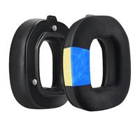 Remplacement Coussinets pour Logitech G Astro A50 Gen 4/Gen 5 & Astro A50X | Coussinets d'Oreille - Casque - Gel Réfrigérant Coussinet Casque - Coussinets de Rechange - Noir - Par MMOBIEL
