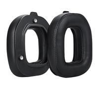 Remplacement Coussinets pour Logitech G Astro A50 Gen 4/Gen 5 & Astro A50X | Coussinets d'Oreille - Casque - Memory Foam et Protein PU Coussinet Casque - Coussinets de Rechange - Noir - Par MMOBIEL