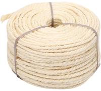 Remplacement d'arbre à Chat, Corde de de Chat Bricolage 4 Mm X 50 M, Corde en Sisal, Corde de Chanvre Douce et Robuste pour Jouets de, Meubles avec Un Design élégant,Arbre à en de Chan