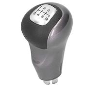 Remplacement de bâton de vitesse de pommeau de levier de vitesse MT 6 vitesses pour Honda Civic DX EX LX 2006-2011(A (argent))